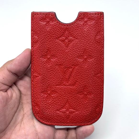 Louis Vuitton Red Sleeve Wallet - Picture 3 of 10